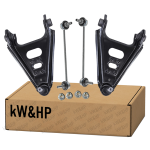 KIT 4PZ COPPIA BRACCI BRACCETTI ANTERIORI E BIELLETTE COMPATIBILI CON SMART (451) TUTTE