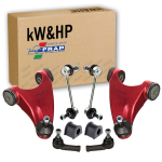 KIT 8PZ BRACCI BRACCETTI OSCILLANTI TRAPEZI SUPERIORI RINFORZATI FRAP ALFA ROMEO 147 156 GT
