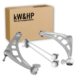 COPPIA BRACCI OSCILLANTI ANTERIORI DESTRO E SINISTRO E BIELLETTE BARRA STABILIZZATRICE BMW SERIE 3 E46 (KW0011)