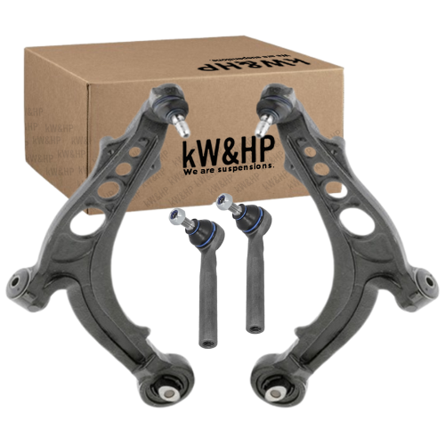 KIT 4PZ BRACCI BRACCETTI E TESTINE STERZO ANTERIORI DX/SX PER FIAT PUNTO 188