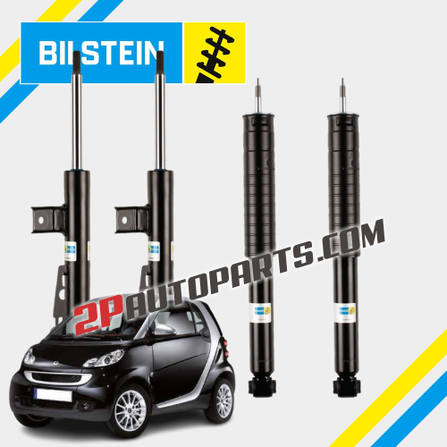 KIT 4 AMMORTIZZATORI A GAS BILSTEIN B4 SMART FORTWO 451 0.8 CDI 1.0 COUPÈ CABRIO