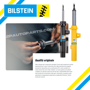 KIT 4 AMMORTIZZATORI A GAS BILSTEIN B4 SMART FORTWO 451 0.8 CDI 1.0 COUPÈ CABRIO