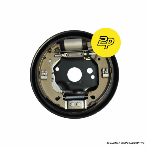 KIT MASSE FRENANTI + TAMBURI FRENO POSTERIORI COMPATIBILE CON LANCIA YPSILON 1.2