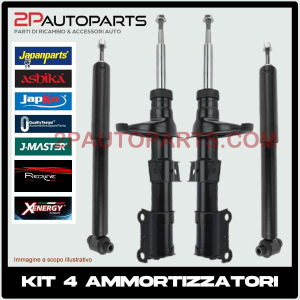 KIT 4 AMMORTIZZATORI ANTERIORI E POSTERIORI FIAT PANDA (312) DAL 2012> 0.9 1.3 MULTIJET 4X4 