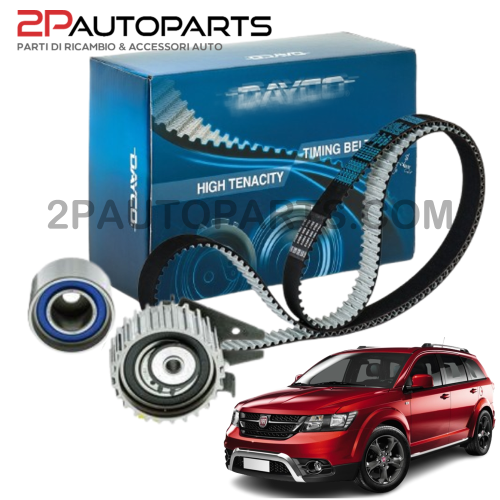 KIT CINGHIA DENTATA DISTRIBUZIONE POMPA ACQUA ANTIGELO CINGHIA SERVIZI FREEMONT 2.0 140CV