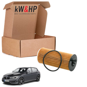 KIT TAGLIANDO 4 FILTRI CON OLIO MOTORE ORIGINALE 5LT LITRI 5W30 COMPATIBILE CON BMW SERIE 1 1.6 114 D