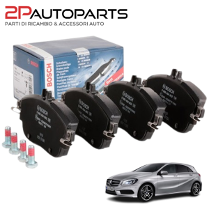 KIT DISCHI FRENO E PASTIGLIE FRENO ANTERIORI DX/SX PER MERCEDES CLASSE A W176