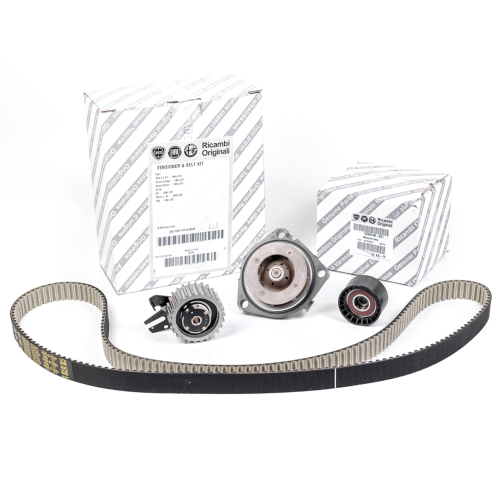 KIT DISTRIBUZIONE E POMPA ACQUA ORIGINALE FIAT PER FIAT ALFA JEEP 2.0 MULTIJET