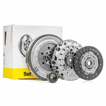 KIT 4PZ FRIZIONE VOLANO BI-MASSA E CUSCINETTO MECCANICO PER MAZDA CX-5 2.2 D 150CV