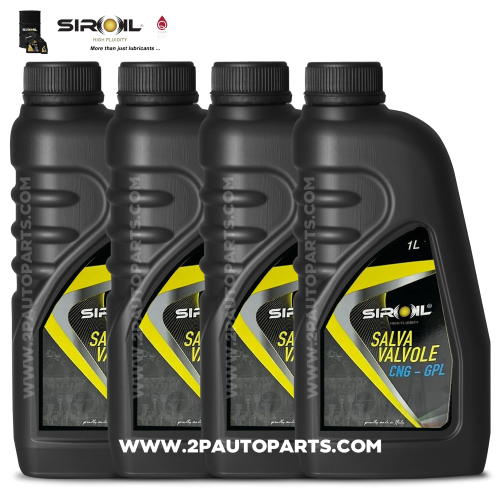 OLIO VALVOLE GAS GPL METANO SIROIL VALVE SAVER FLUID PROTECTION SALVA VALVOLE 4L
