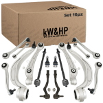 KIT 16PZ BRACCI BRACCETTI OSCILLANTI SOSPENSIONE ANTERIORI AUDI A4 A5 Q5