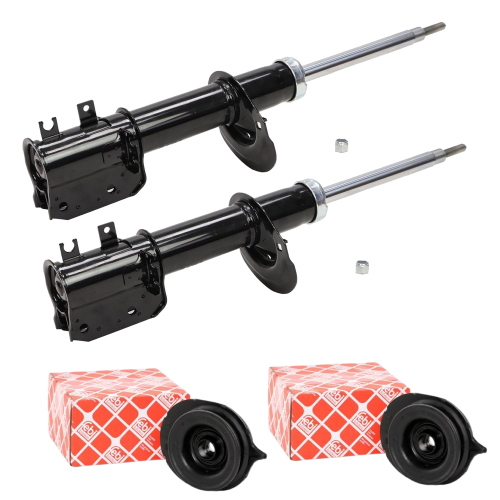 KIT COPPIA AMMORTIZZATORI ANTERIORI + SUPPORTI AMMORTIZZATORI PER LANCIA YPSILON (843)