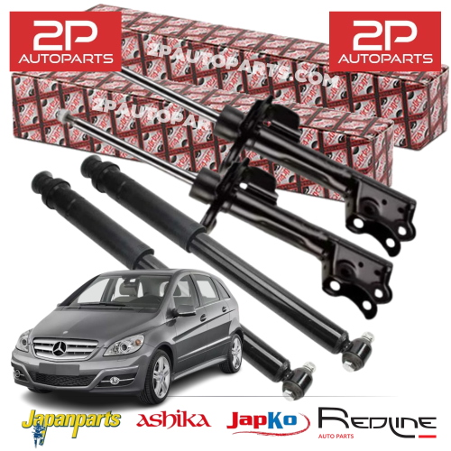KIT 4 AMMORTIZZATORI ANTERIORI POSTERIORI PER MERCEDES CLASSE B W245