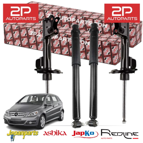 KIT 4 AMMORTIZZATORI ANTERIORI POSTERIORI PER MERCEDES CLASSE B W245