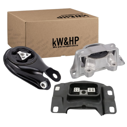 KIT COMPLETO 3 SUPPORTI SOSTEGNI MOTORE E CAMBIO PER FORD FOCUS, C-MAX