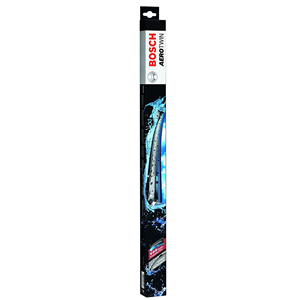 Bosch 3397001746 Spazzola Tergicristallo Con Adattatore Quick-Clip – Gomma 3 Componenti, Universale