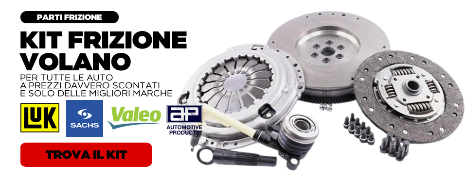 Kit frizione e volano per tutte le auto