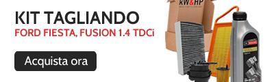 Kit tagliando Ford Fiesta Fusion 1.4 tdci